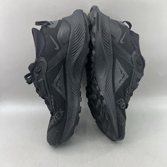 Nike Pegasus Trail 3 Gore-Tex Shoes Women Size 7 Black Waterproof Run Sneakers - Picture 6 of 8